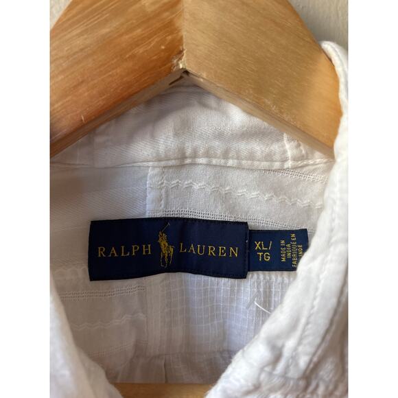 Vintage Ralph Lauren Patchwork Shirt XL - Picture 5 of 8
